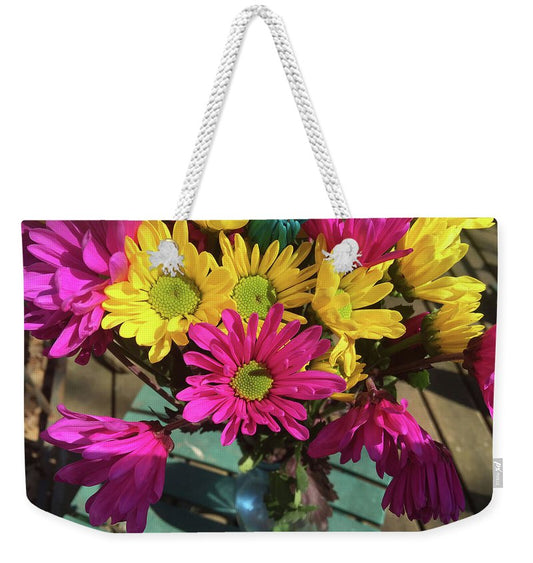 Raw Flowers 1 - Weekender Tote Bag