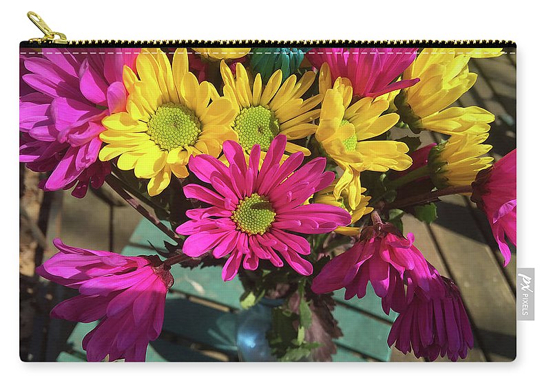 Raw Flowers 1 - Carry-All Pouch
