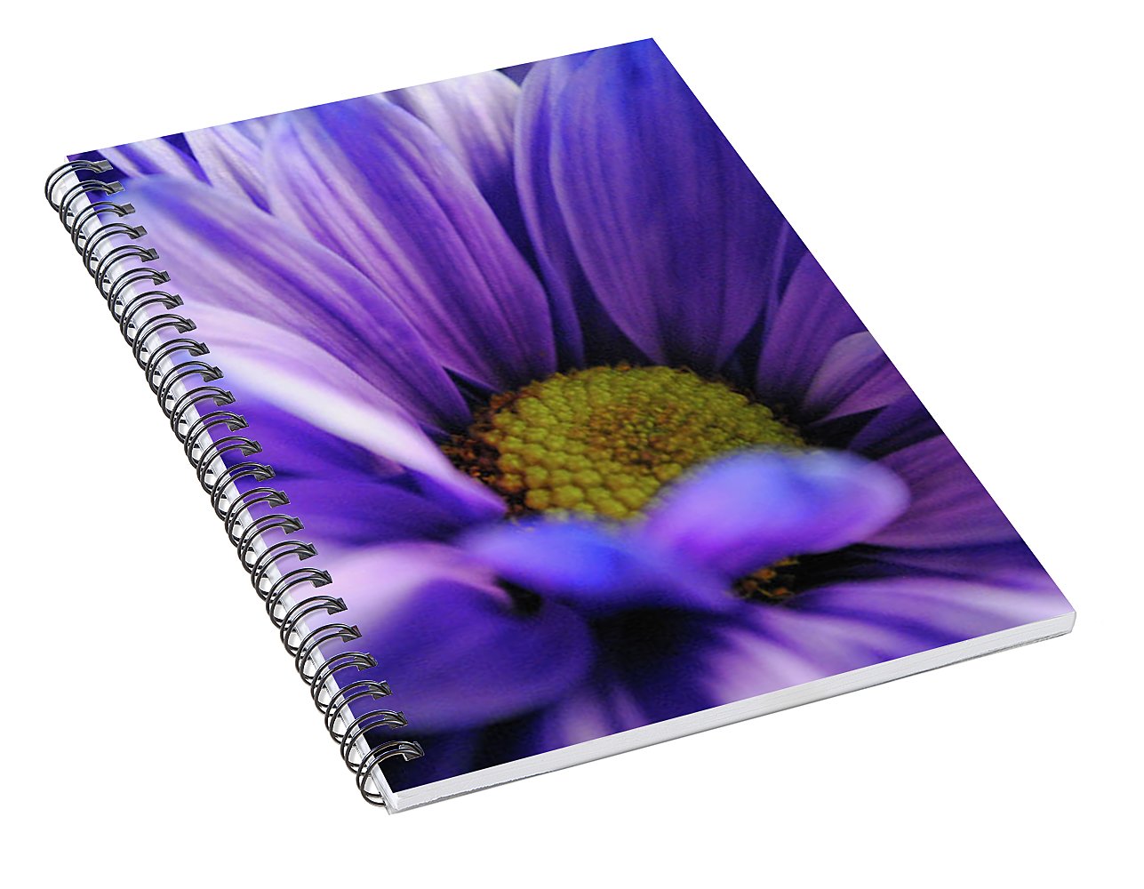 Raw Flowers 10 - Spiral Notebook