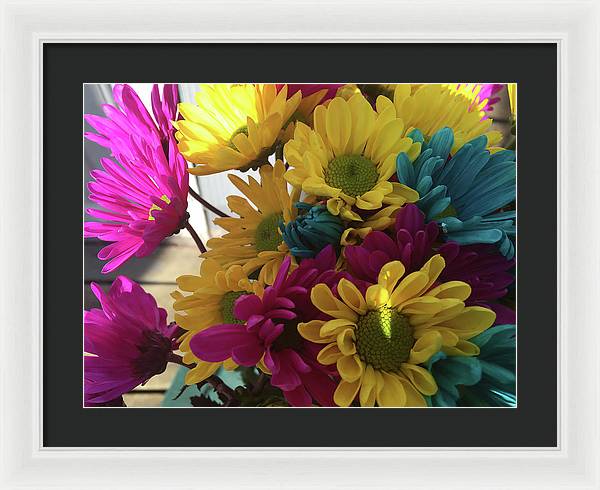 Raw Flowers 2 - Framed Print