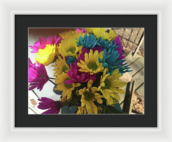 Raw Flowers 3 - Framed Print