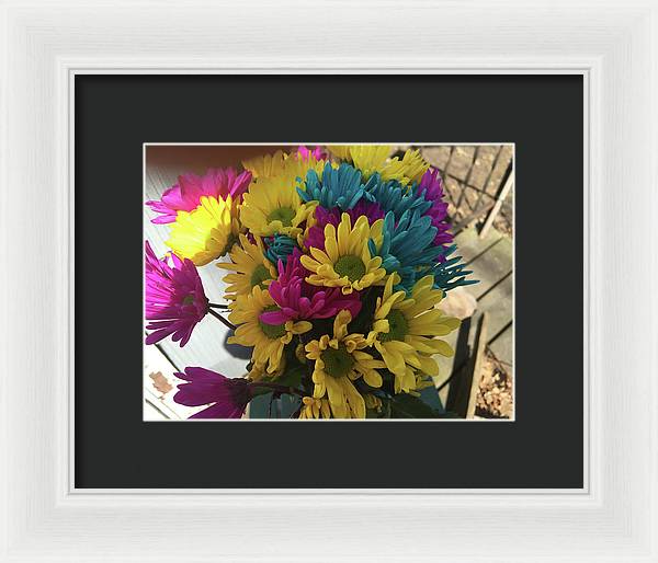 Raw Flowers 3 - Framed Print