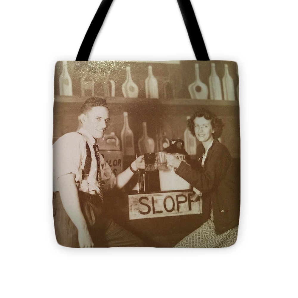 Ray and Shirl At A Bar - Tote Bag