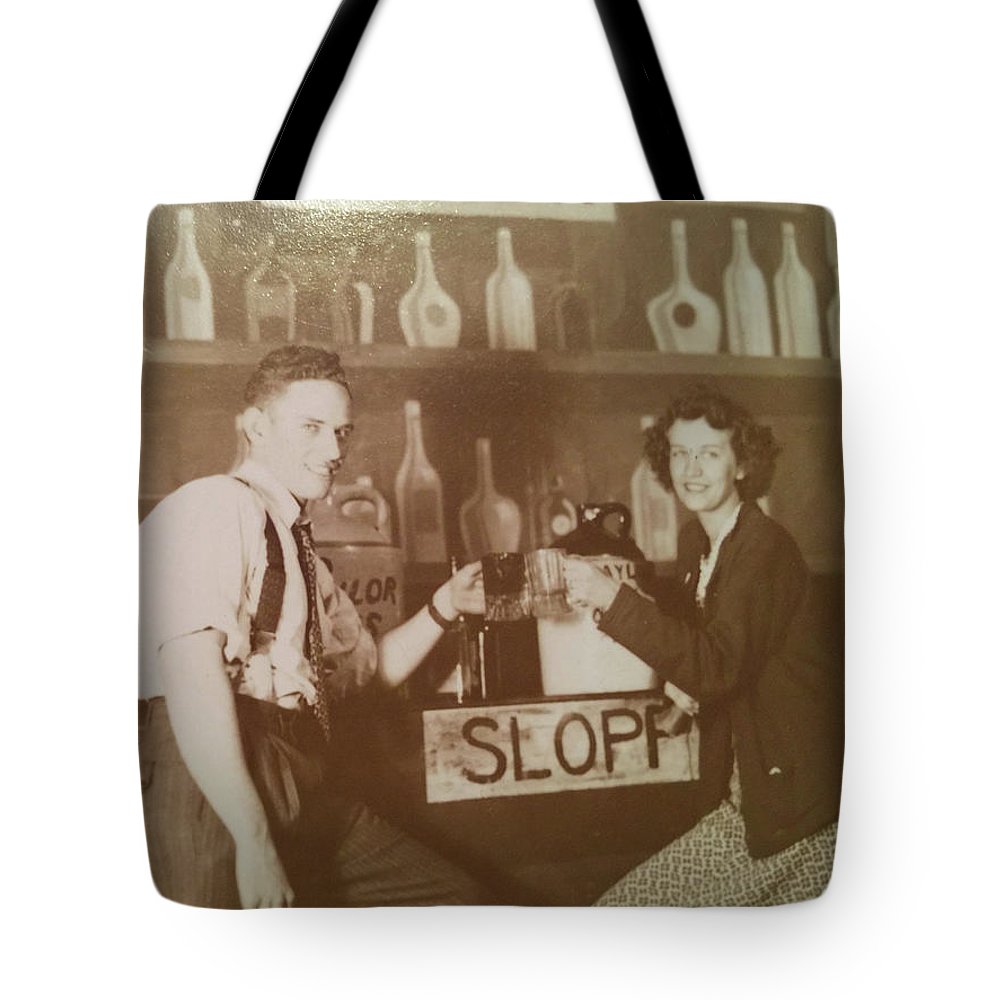 Ray and Shirl At A Bar - Tote Bag