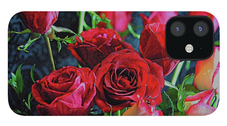 Red and White Rose Collection 3 - Phone Case