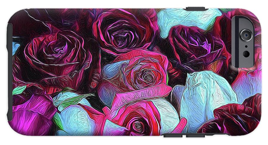 Red and White Roseheads - Phone Case