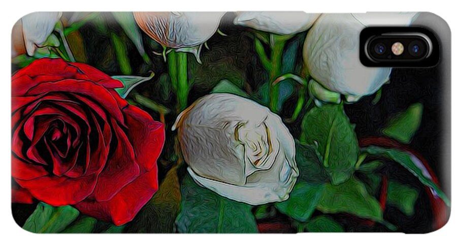 Red and White Roses Collection 2 - Phone Case