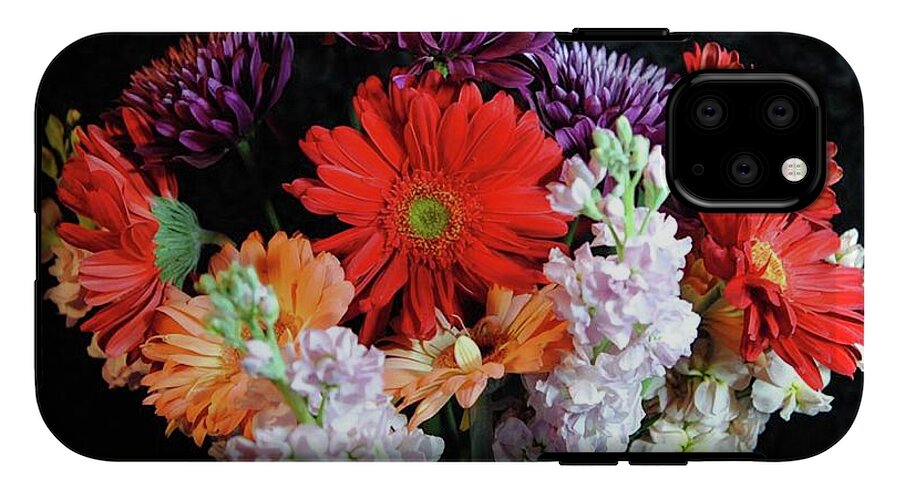 Red Daisy Bouquet - Phone Case