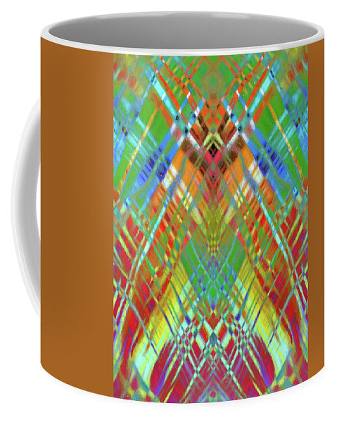 Red Green Freestyle Plaid - Mug