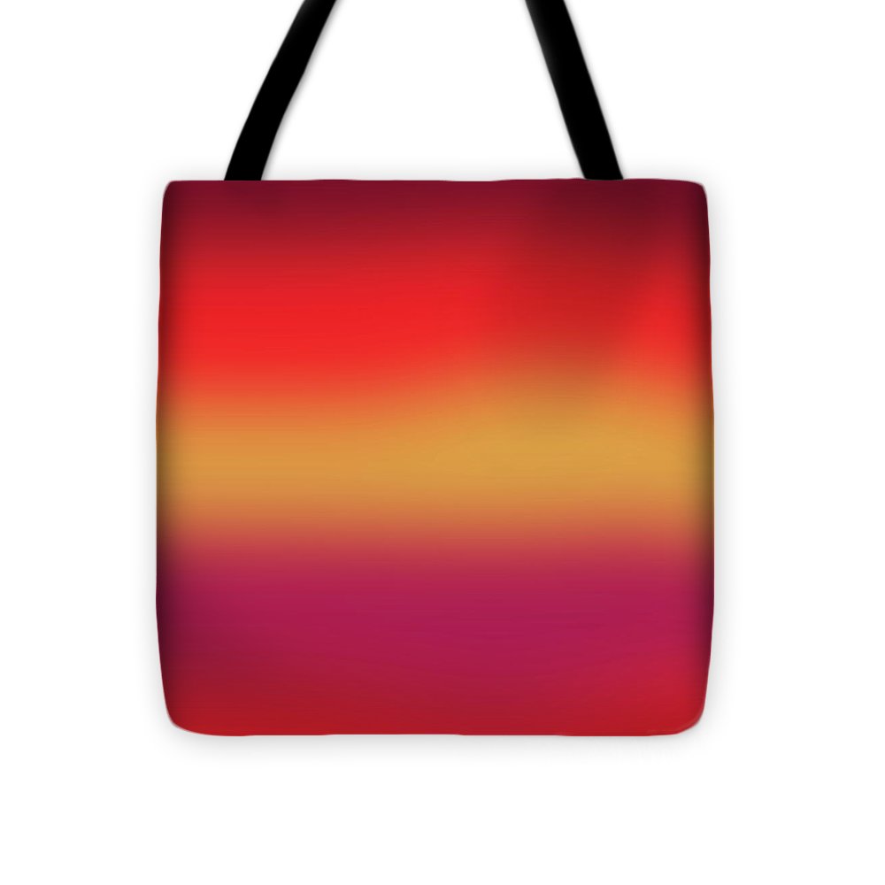 Red Morning Gradient - Tote Bag