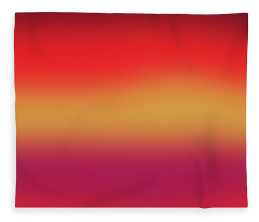 Red Morning Gradient - Blanket