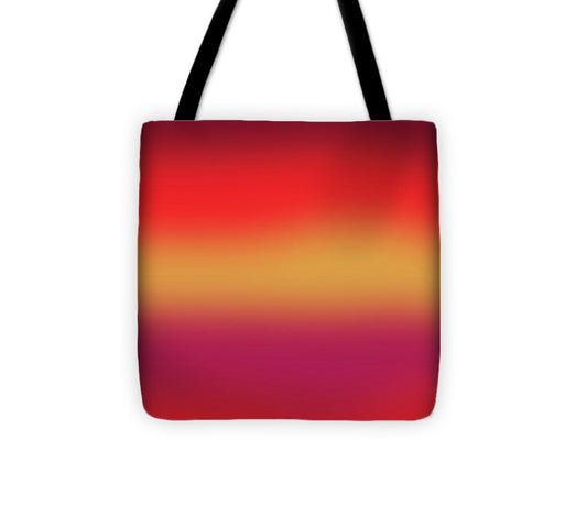 Red Morning Gradient - Tote Bag