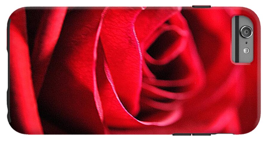 Red Rose Profile - Phone Case