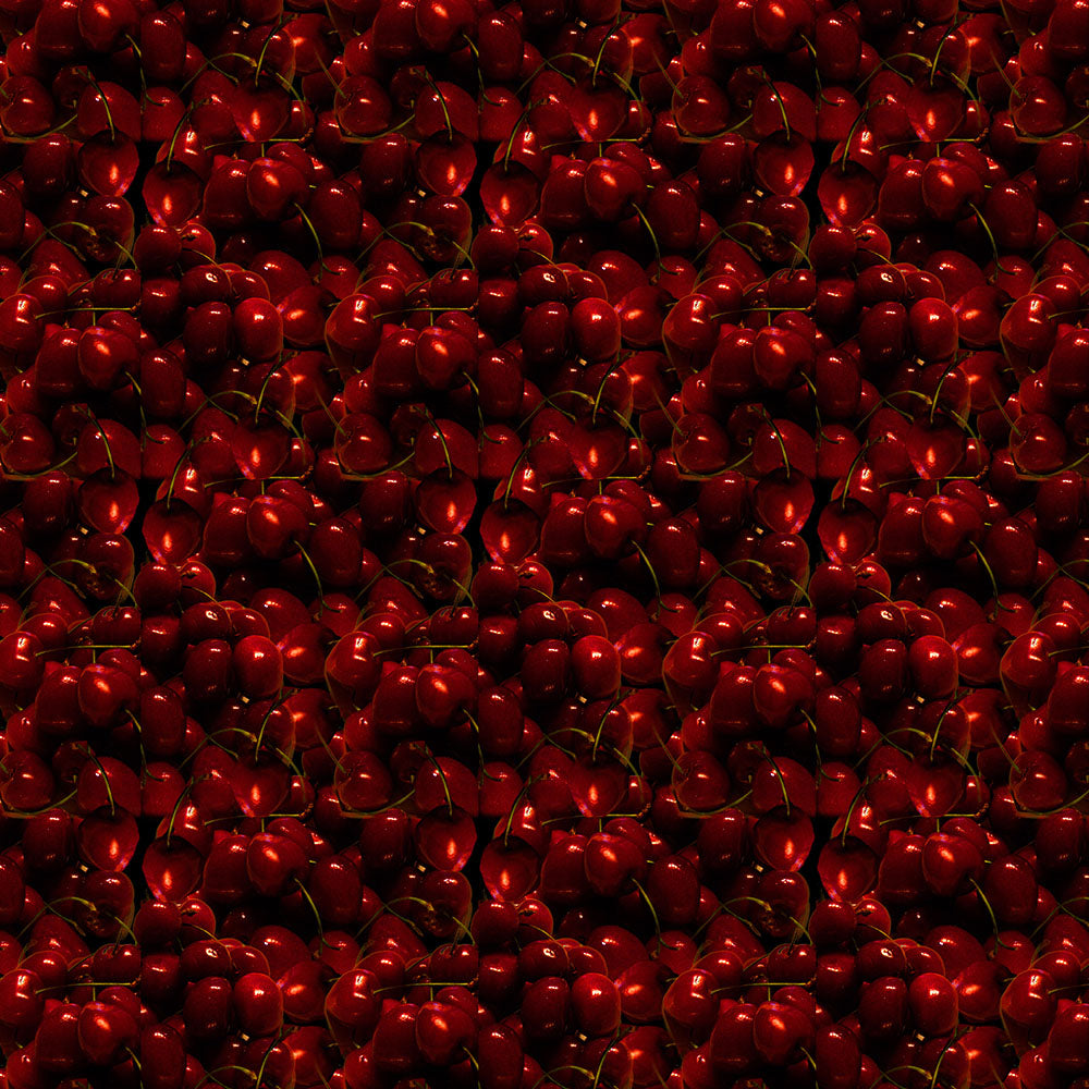 Red Cherries Pattern Digital Image Download