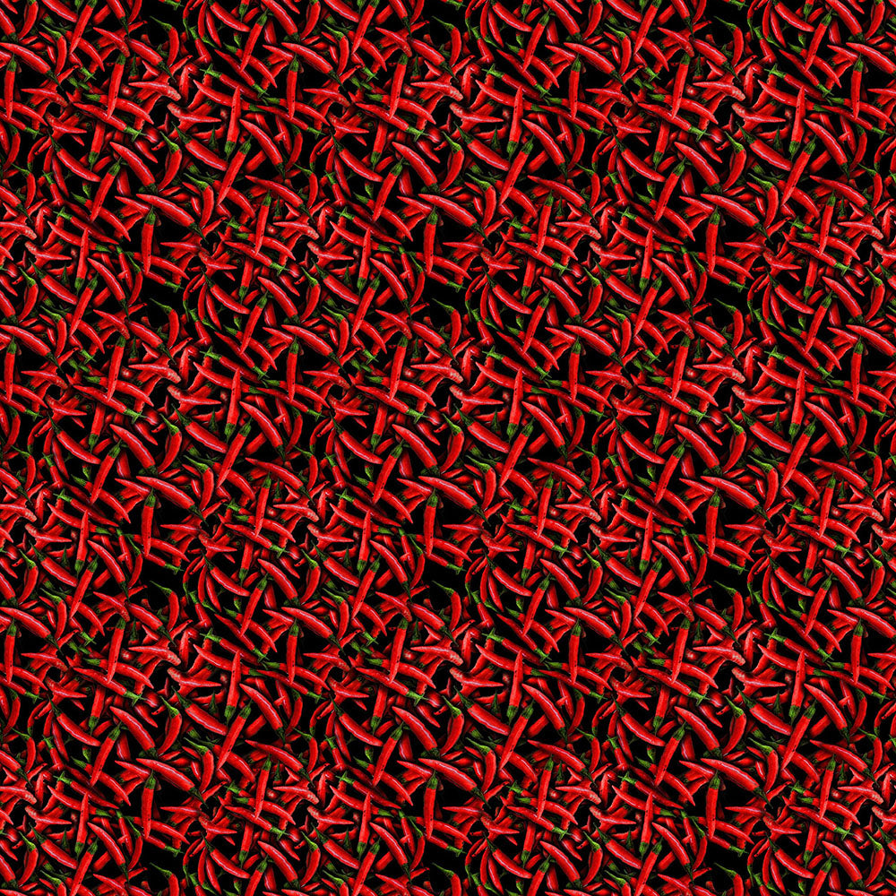 Red Chili Peppers Pattern Digital Image Download