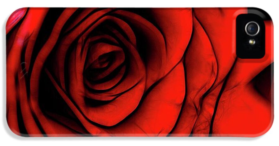 Reddest Rose - Phone Case