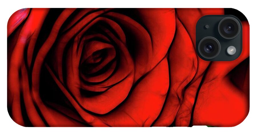 Reddest Rose - Phone Case