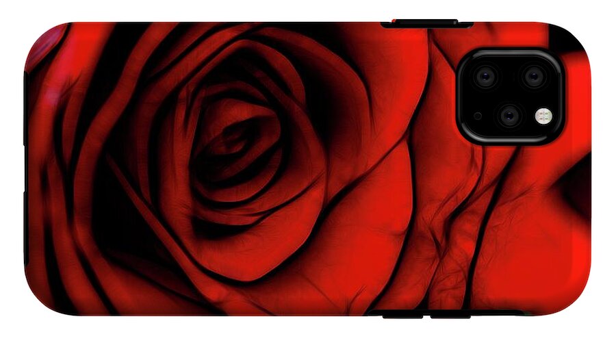 Reddest Rose - Phone Case