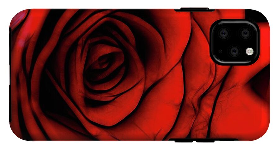 Reddest Rose - Phone Case