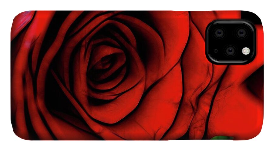 Reddest Rose - Phone Case