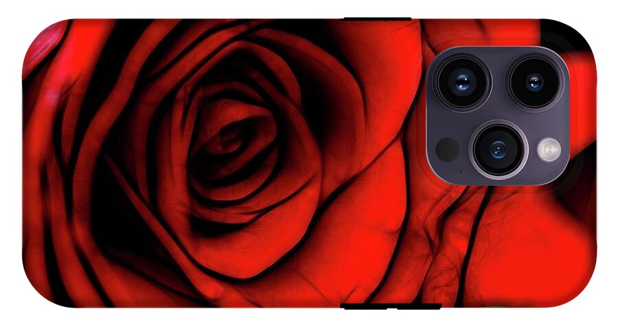 Reddest Rose - Phone Case