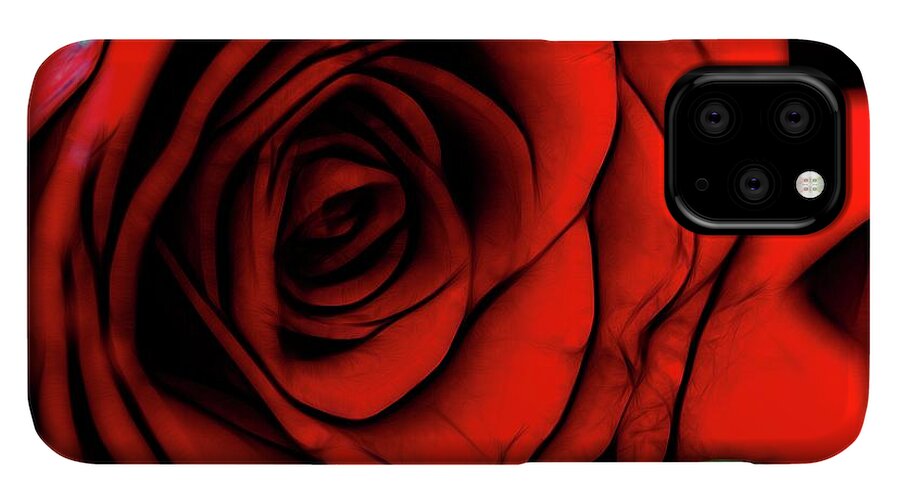 Reddest Rose - Phone Case