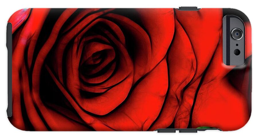 Reddest Rose - Phone Case