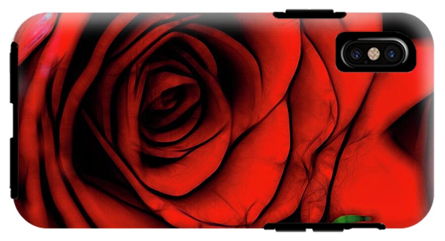 Reddest Rose - Phone Case