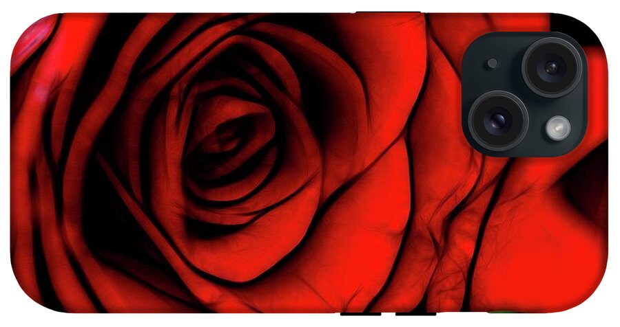 Reddest Rose - Phone Case