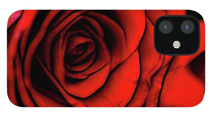 Reddest Rose - Phone Case