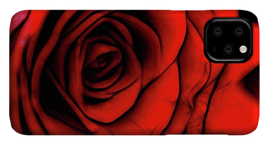 Reddest Rose - Phone Case