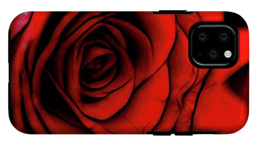 Reddest Rose - Phone Case