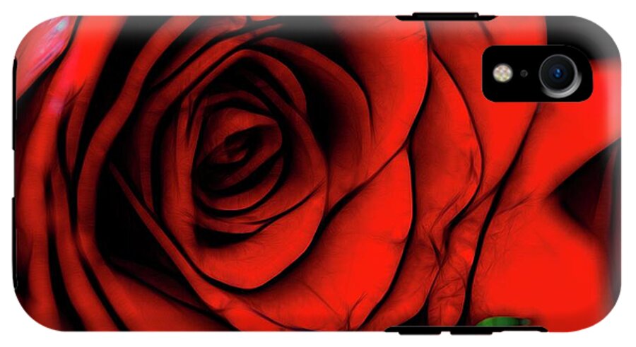 Reddest Rose - Phone Case