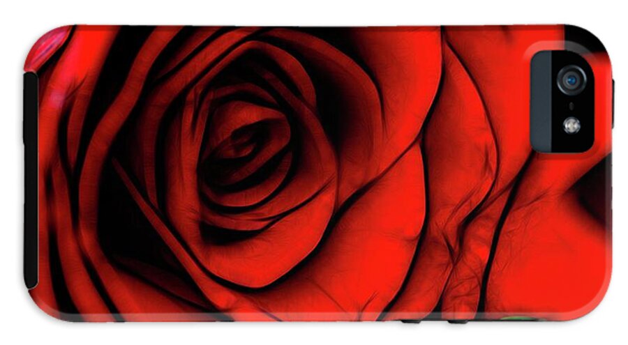 Reddest Rose - Phone Case