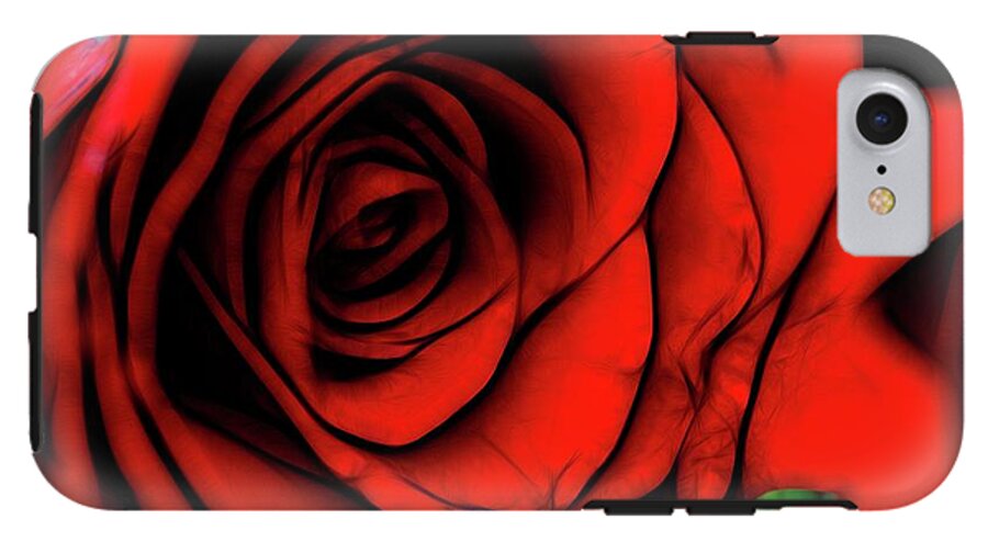 Reddest Rose - Phone Case