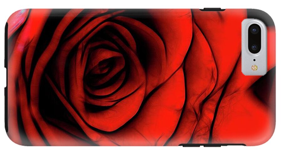 Reddest Rose - Phone Case