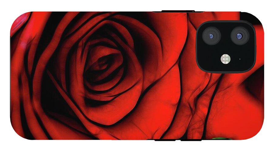 Reddest Rose - Phone Case