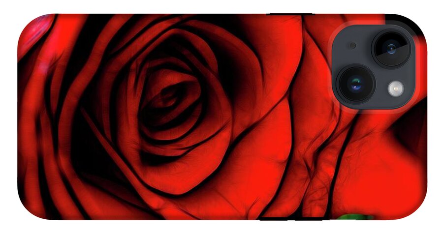 Reddest Rose - Phone Case