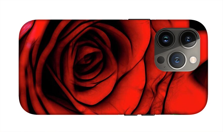 Reddest Rose - Phone Case