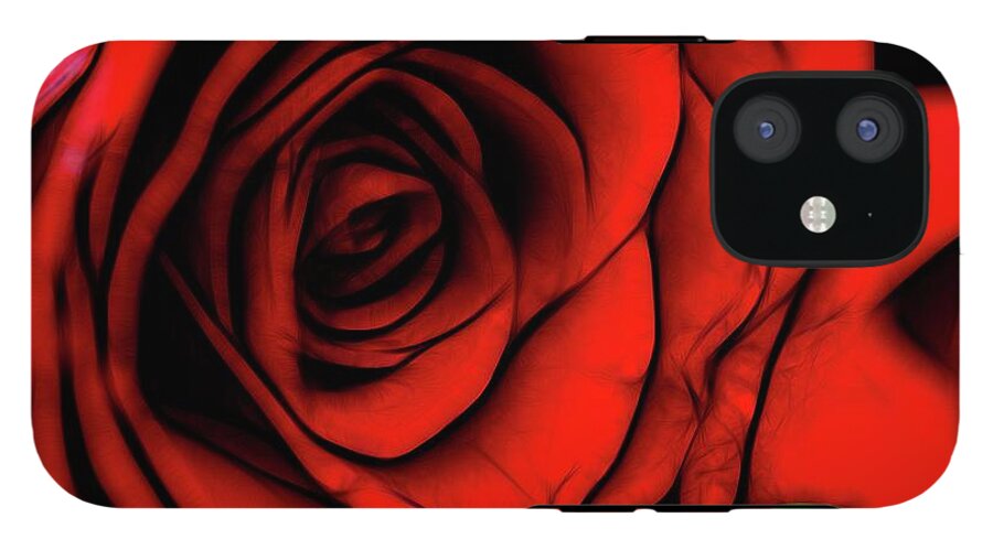 Reddest Rose - Phone Case