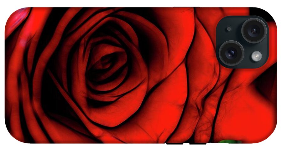 Reddest Rose - Phone Case