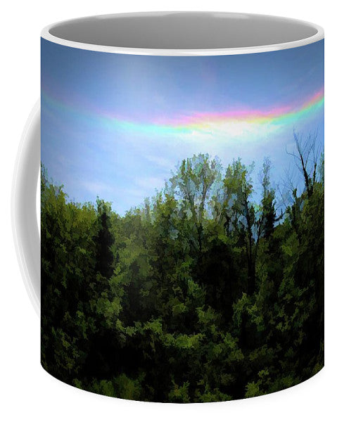 Rockford Park With Rainbow - Mug