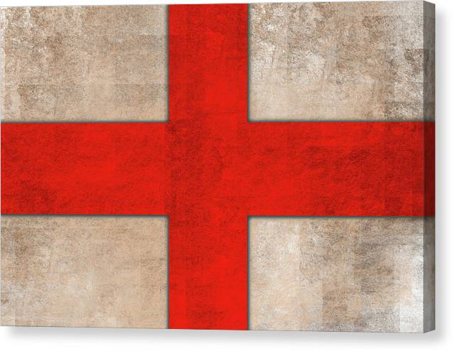 Saint George's Cross - Canvas Print