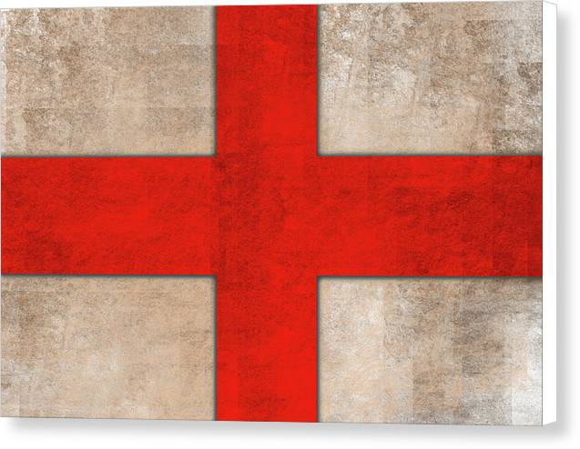 Saint George's Cross - Canvas Print