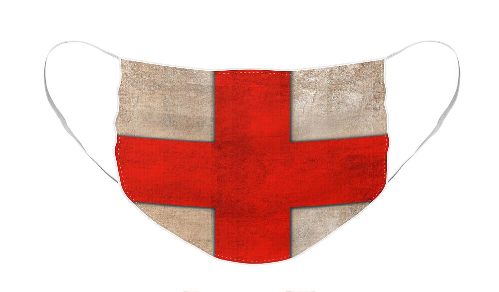 Saint George's Cross - Face Mask