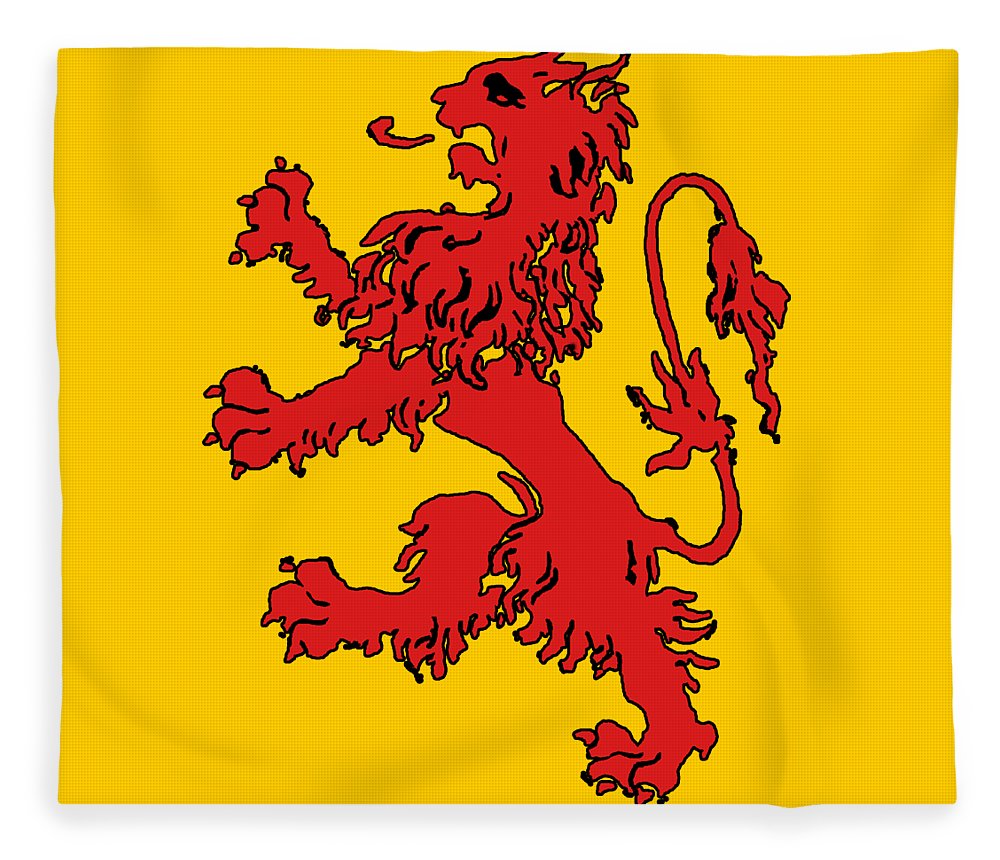 Scottish Lion - Blanket