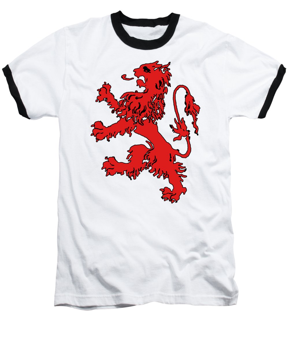Scottish Lion - Baseball T-Shirt