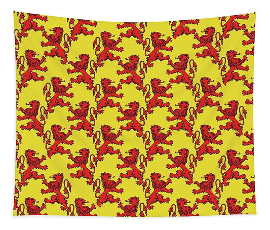 Scottish Lion Repeating Pattern - Tapestry