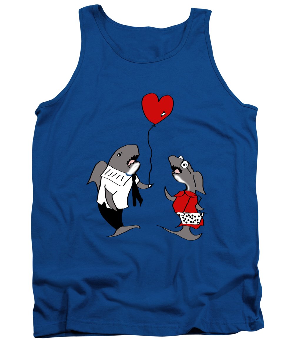 Shark Valentine - Tank Top