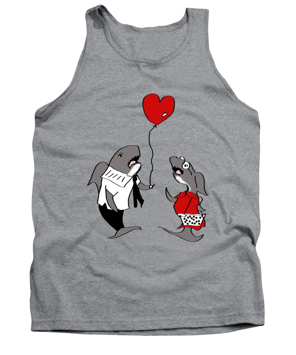 Shark Valentine - Tank Top